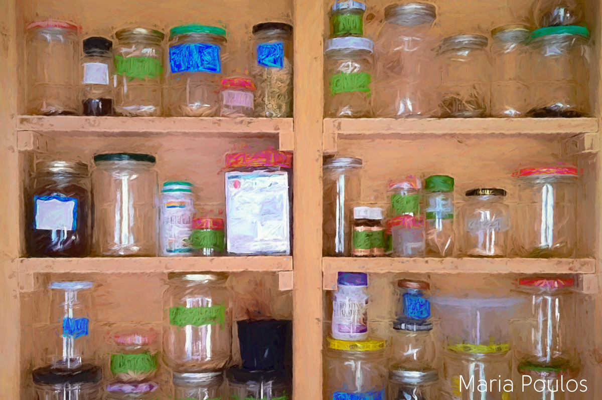 seeds in jars