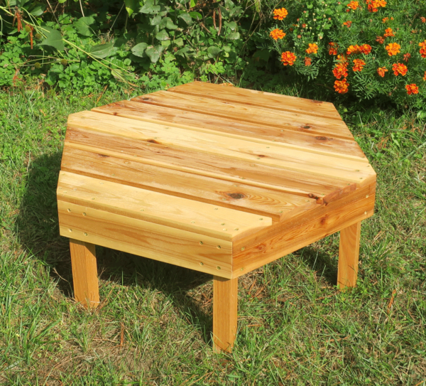 cedar meditation table