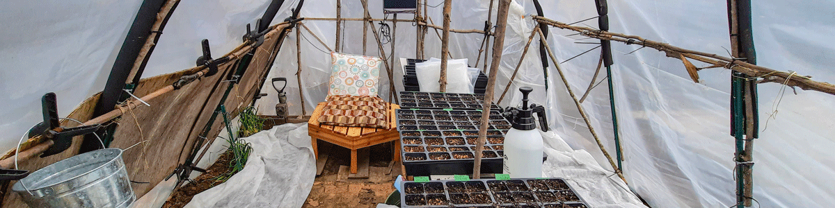 cheap and easy hoop house