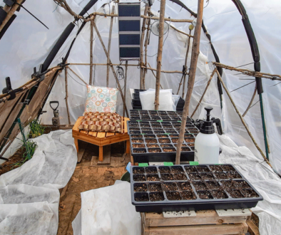 cheap and easy hoop house